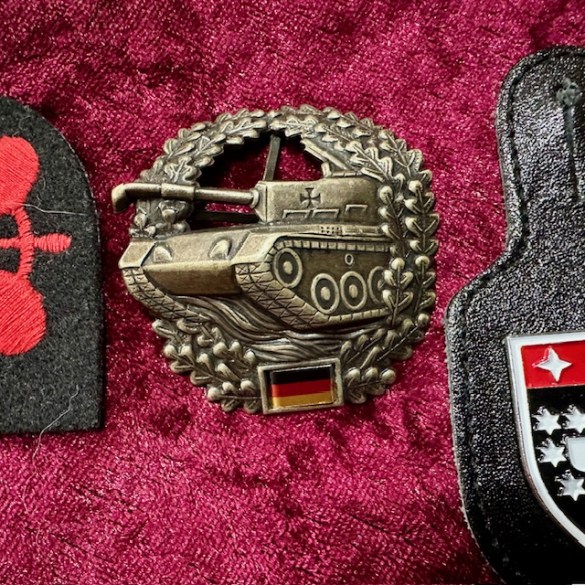 Assman West German Tank Badge 1
